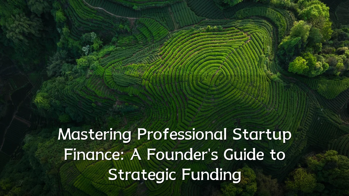 Mastering Professional Startup Finance: A Founder's Guide to Strategic Funding