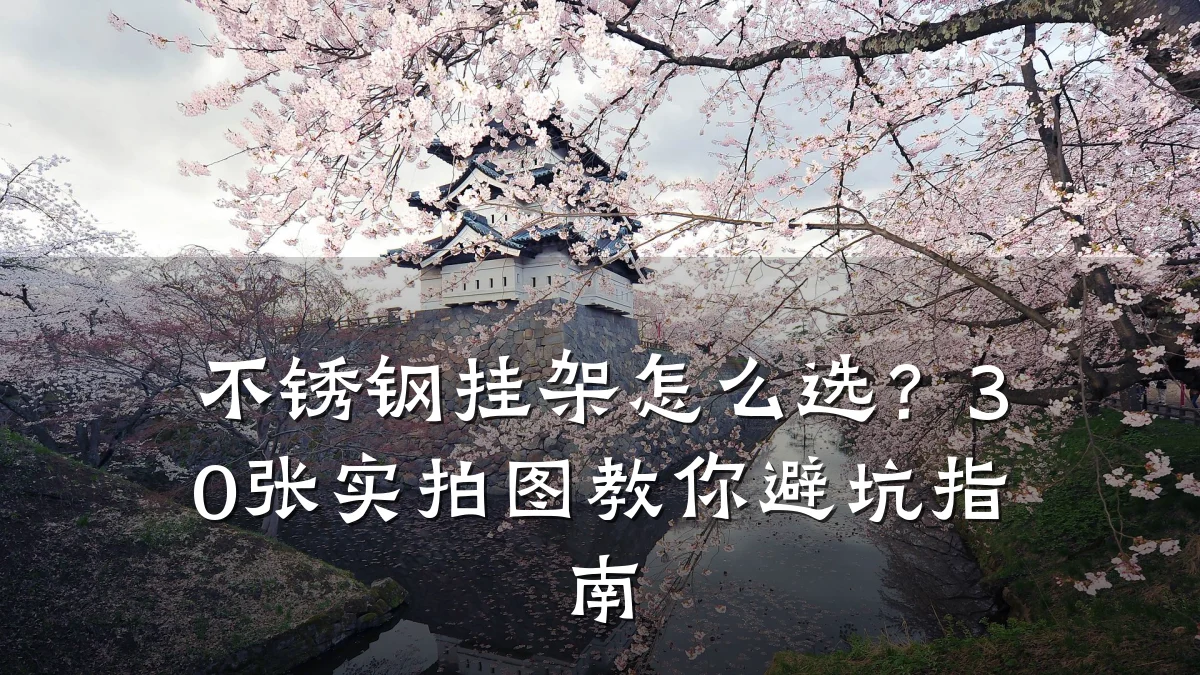 不锈钢挂架怎么选？30张实拍图教你避坑指南