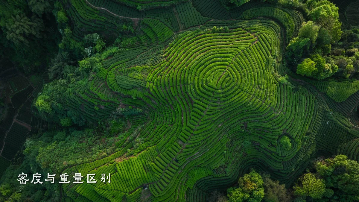 密度与重量区别